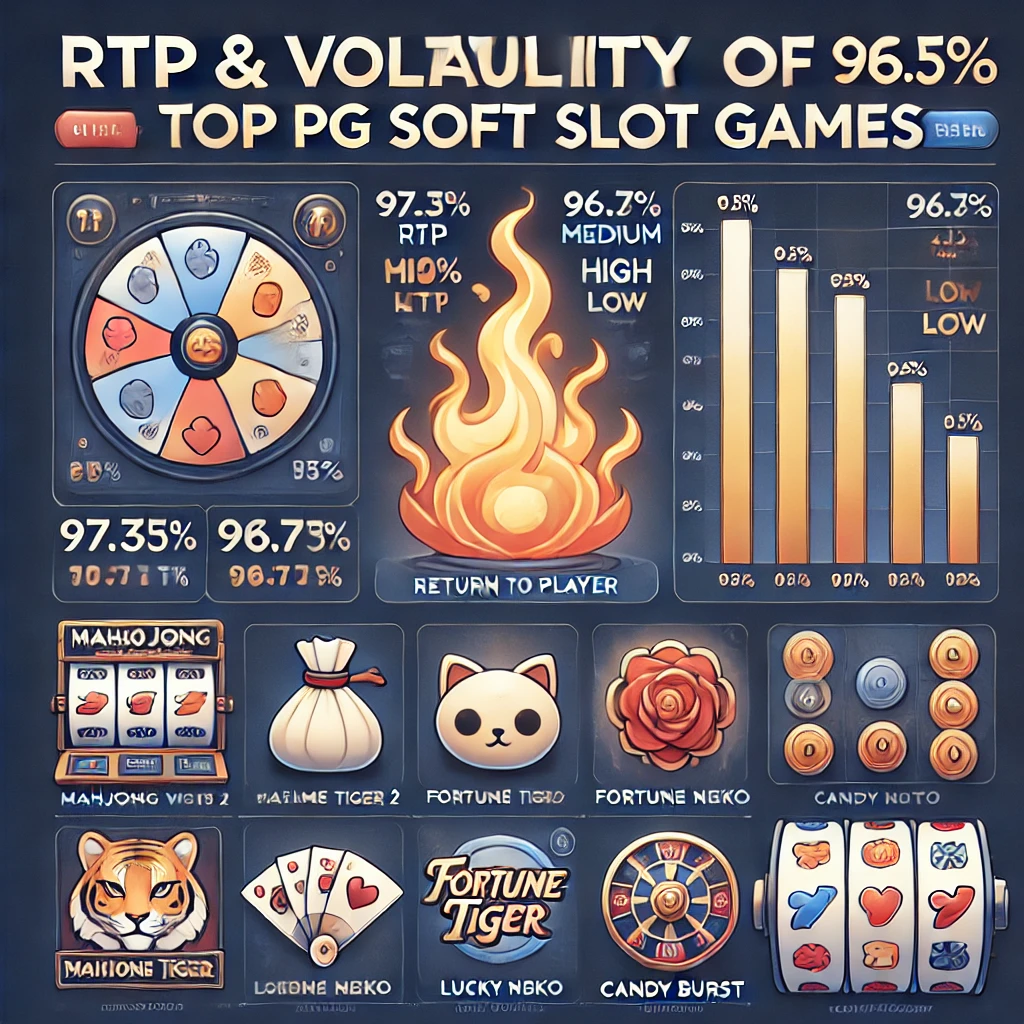 RTP & volatilitas game PG Soft